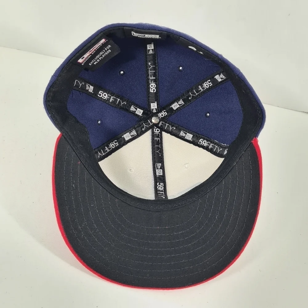 Vintage USA Chicago White Sox Fitted 6 7/8 Hat MLB Baseball Cap 59 Fifty New Era